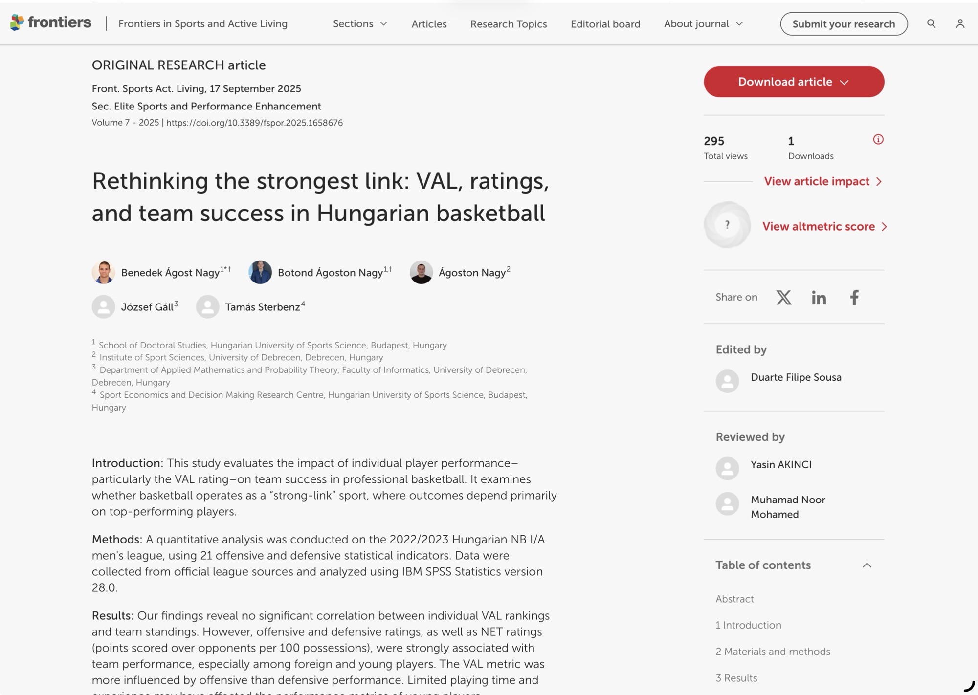 New Publication: Rethinking the Strongest Link